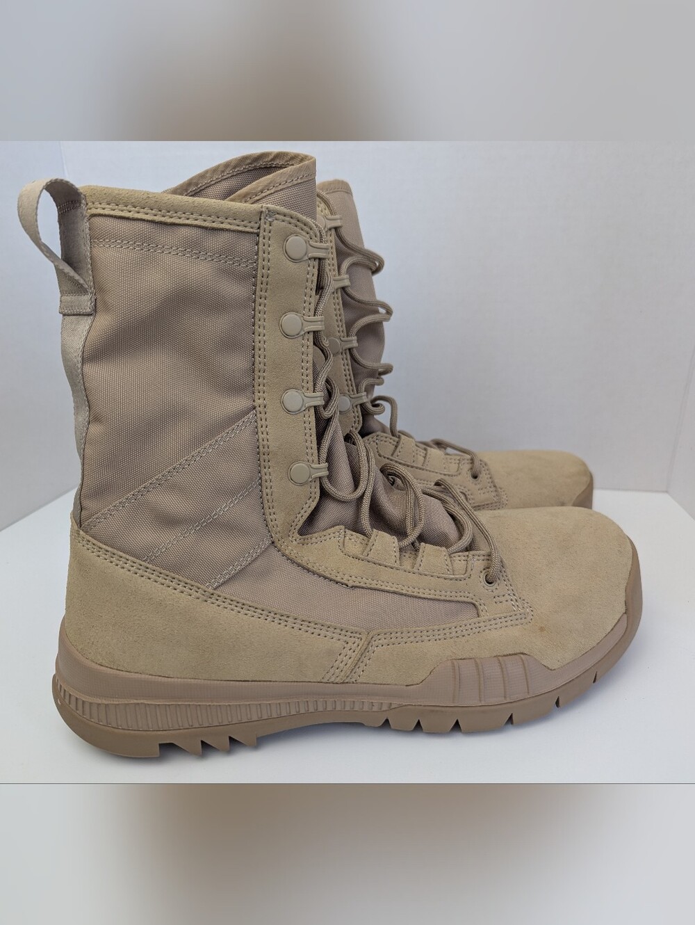 Nike SFB Field 8" Leather Tactical Boots Coyote Brown Men's 9.5 - Picture 3 of 11
